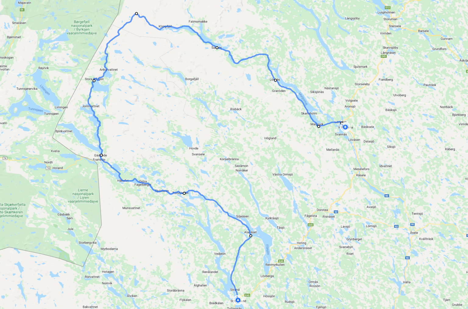 Roadtrip auf dem Vildmarksvägen - Misses&Mister